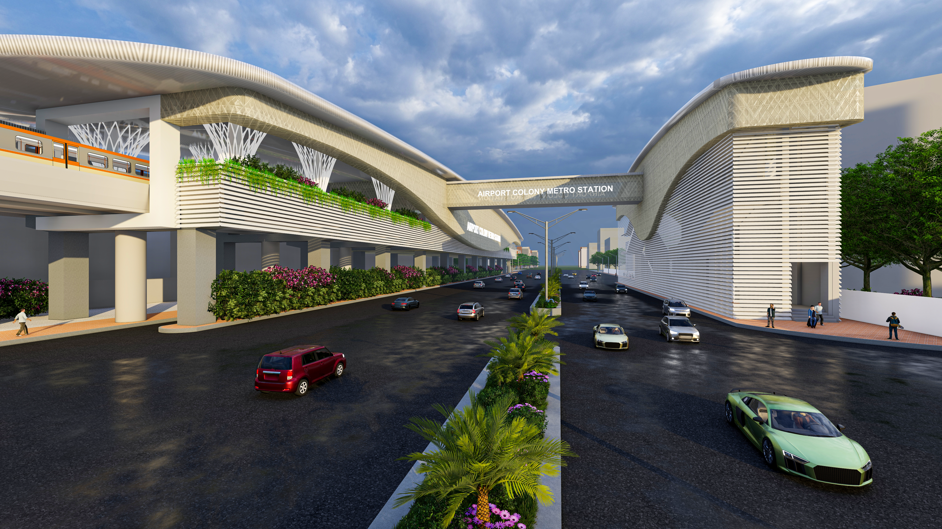 Airport Metro Station — view 5